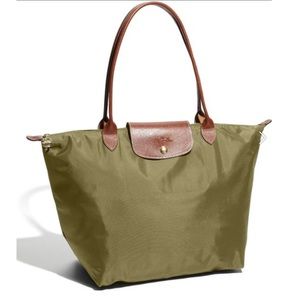 🆕 LONGCHAMP. New Small Le Plaige Khaki Shoulder